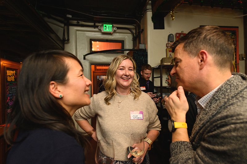 The Founders VC community event in Palo Alto, California, January 2025